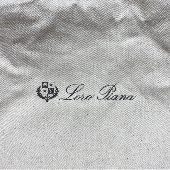Loro Piana • Set (2) Shoe Dust Bags Cotton Italy - Picture 7 of 10